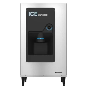 30″ W Hotel/Motel Ice Dispenser with 200 lbs Capacity – Stainless Steel Exterior - Image 4