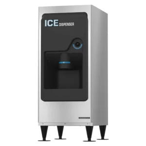 22″ W Hotel/Motel Ice Dispenser with 130 lbs Capacity – Stainless Steel Exterior - Image 3